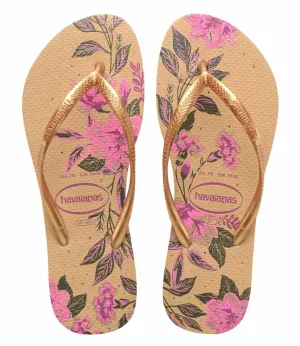 4132823 Slim Organic Sandal GOLDEN