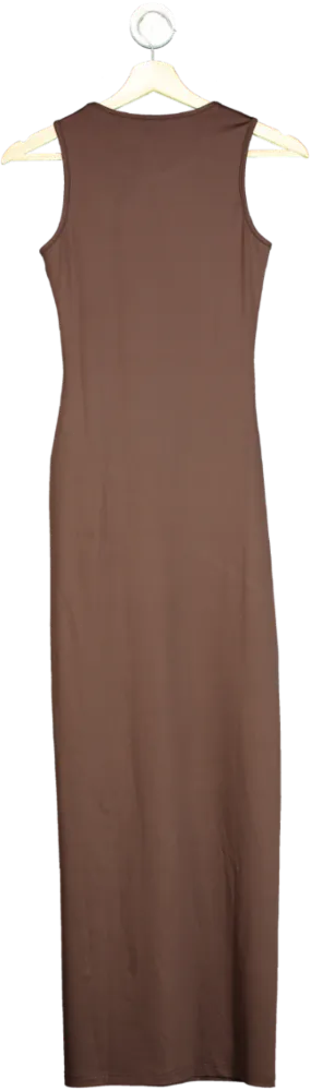 4th   Reckless Brown Maxi Dress UK 6