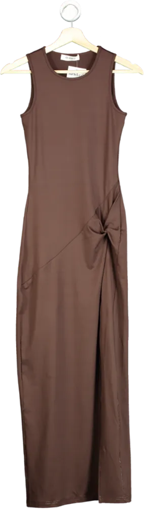 4th   Reckless Brown Maxi Dress UK 6