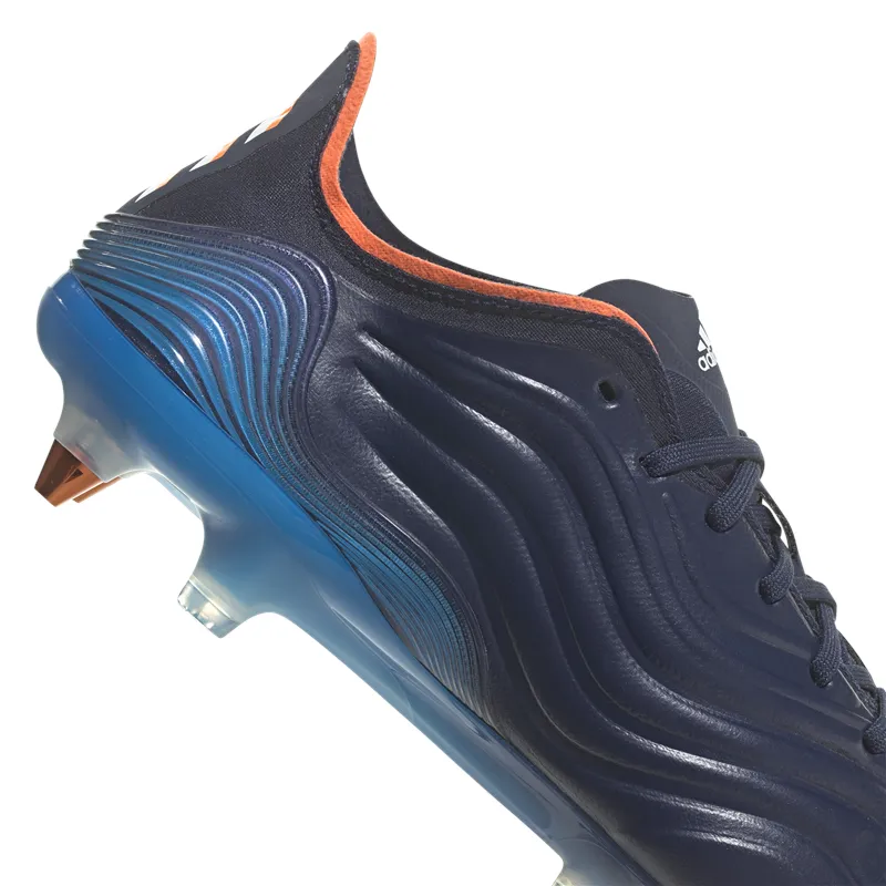 adidas Copa Sense.1 SG Football Boots - Adult - Navy Blue/White/Blue Rush