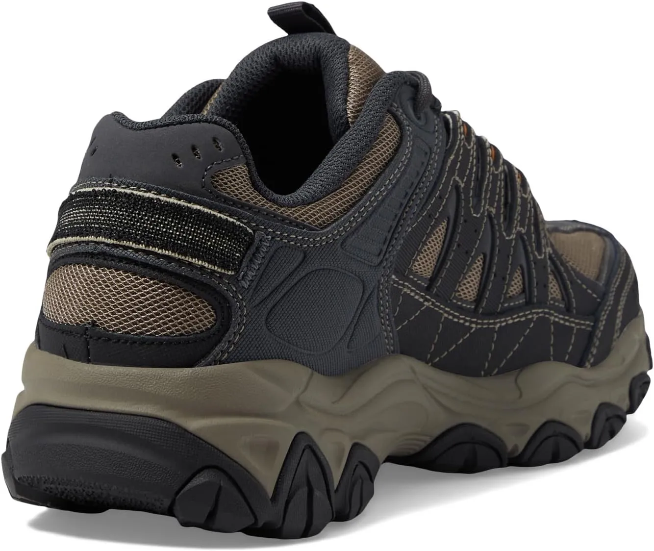 Afterburn M. Fit 2.0 SKECHERS, Charcoal/Gold