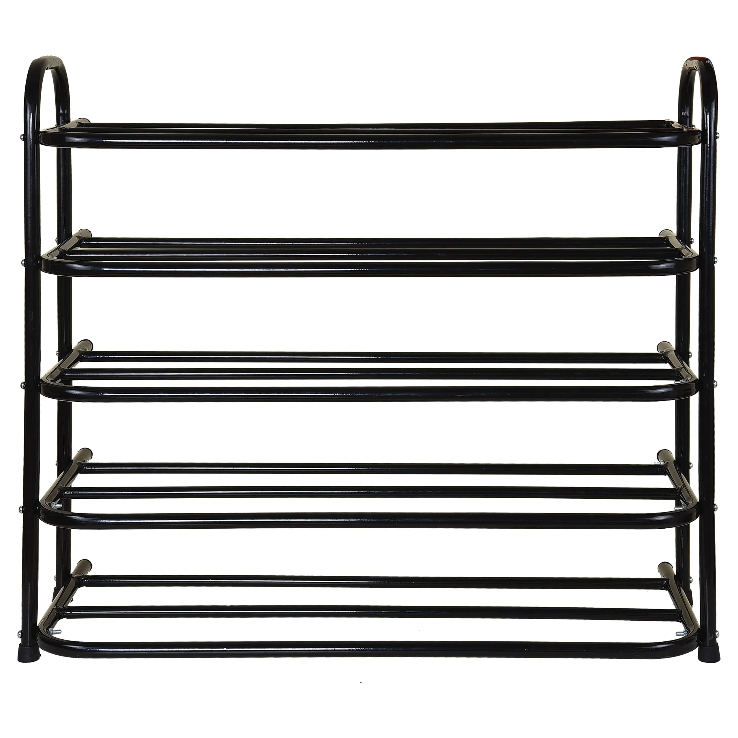 Amazon Brand – Umi Multi-Purpose Shoe Rack - (5 Tier, Black)(Metal)