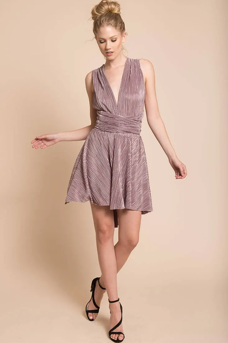 Ariana Adjustable Fit Dress Taupe