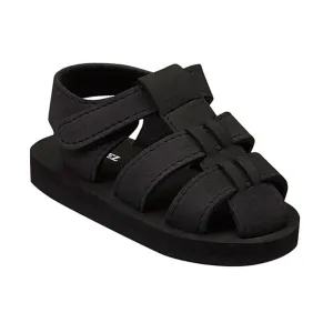 Baby Unisex Black EVA Foam Fisherman Sandals 5-10 Toddler