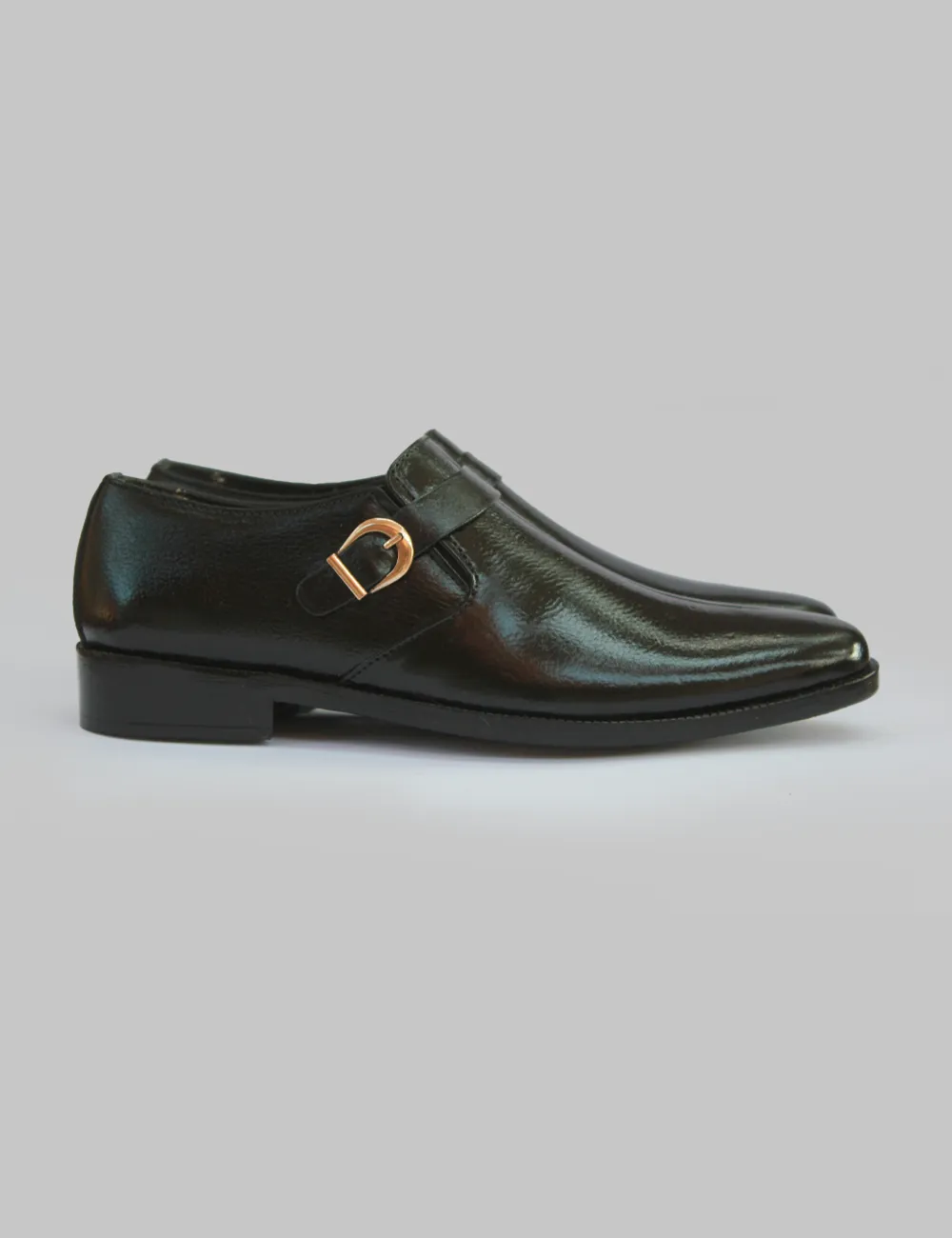 Black | Leather Formal Moccasin for Men