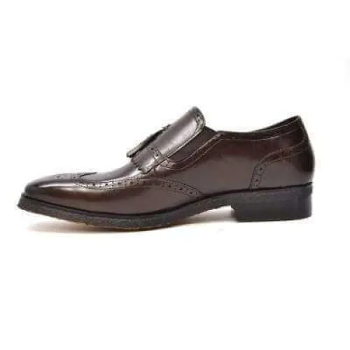 British Walkers Rick Men's Brown Leather Slip On