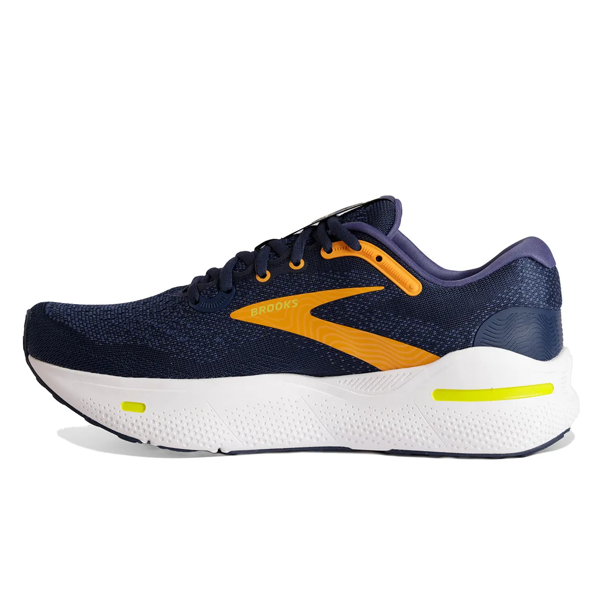 Brooks Ghost Max Mens | Crown Blue/black Iris/marigold