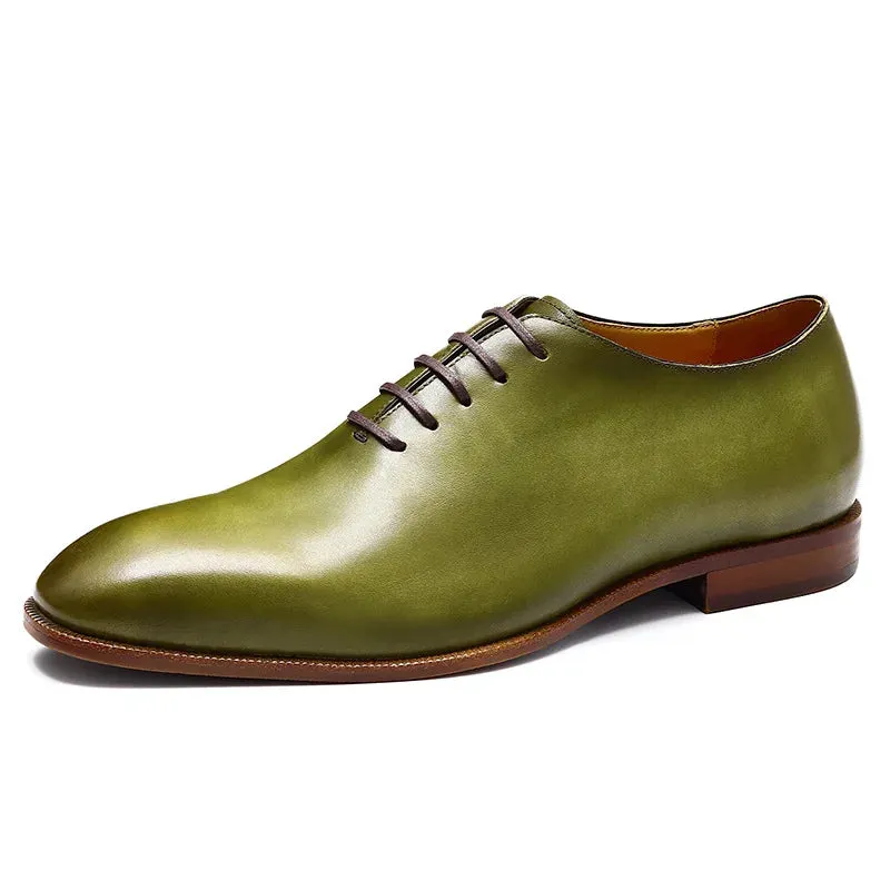 Casual Solid Clean Look Leather Shoes