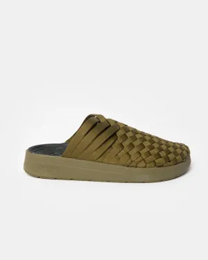 Colony Sandal in Olive/Black