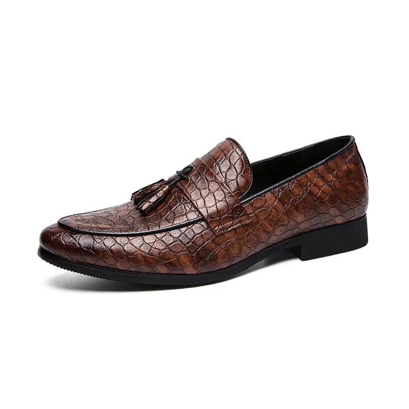 Flat Leather Dress Footwear - KA3812 Men's Casual Shoes