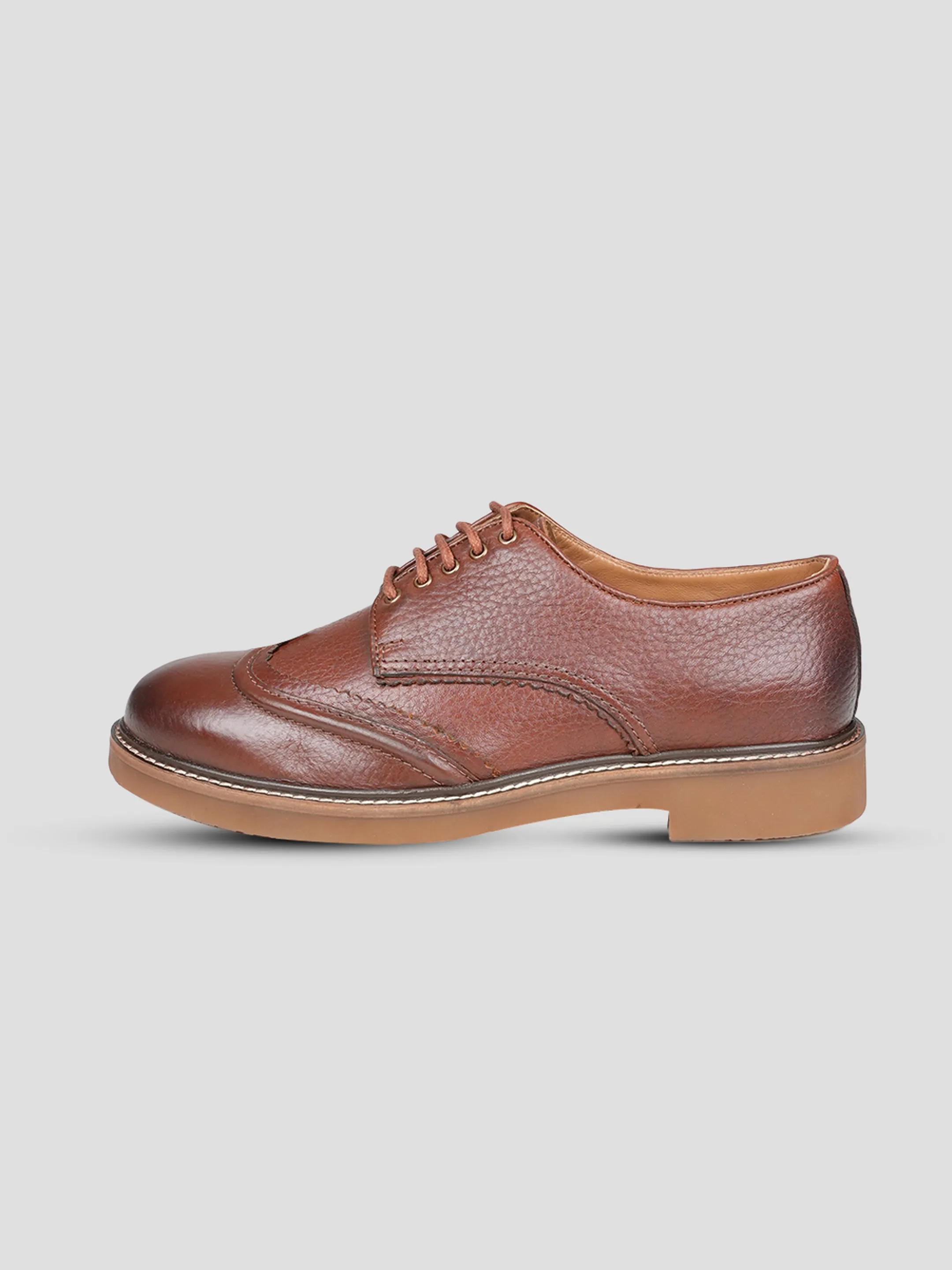 Full Brogue Derby: Timeless Elegance