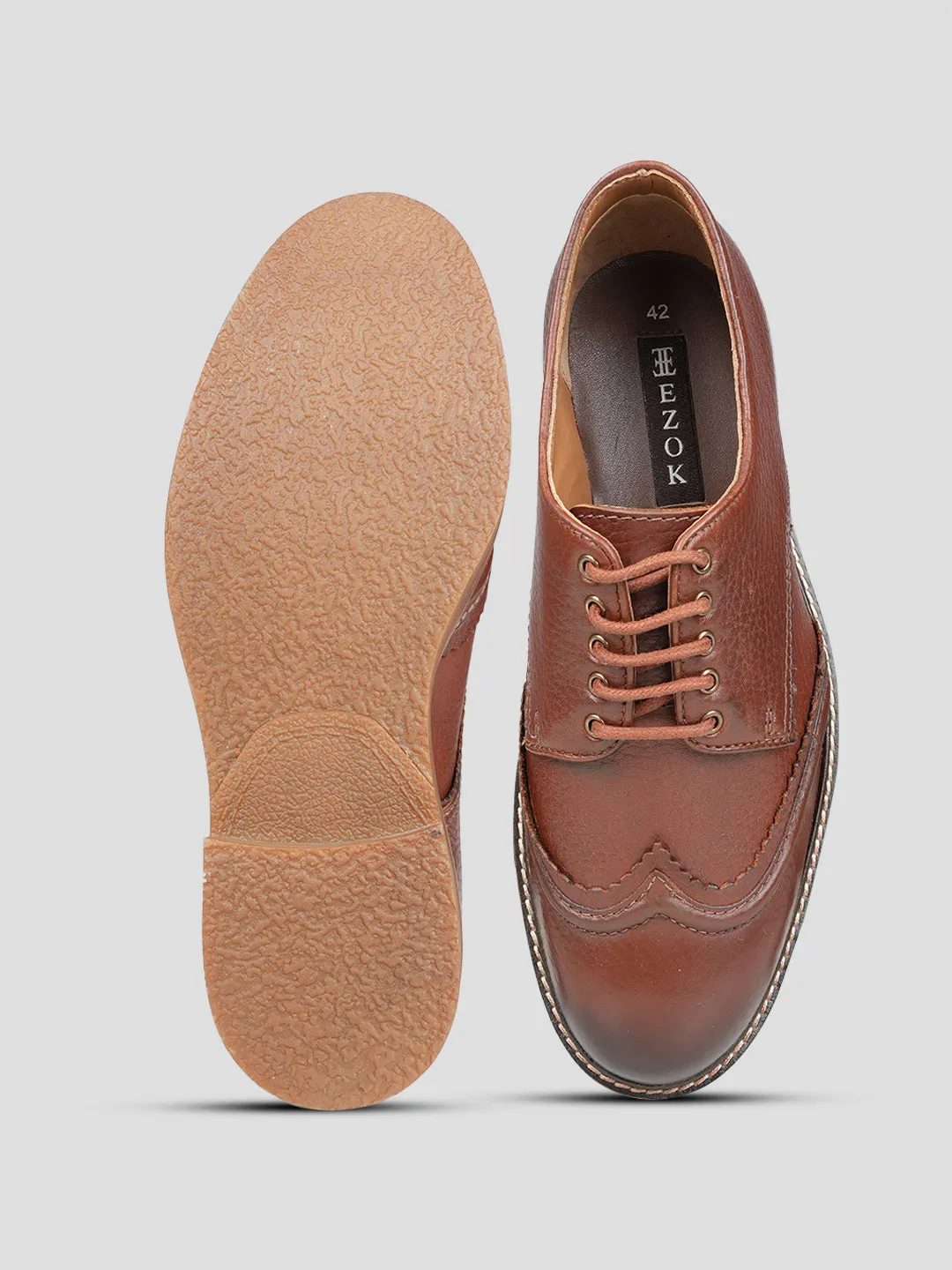 Full Brogue Derby: Timeless Elegance