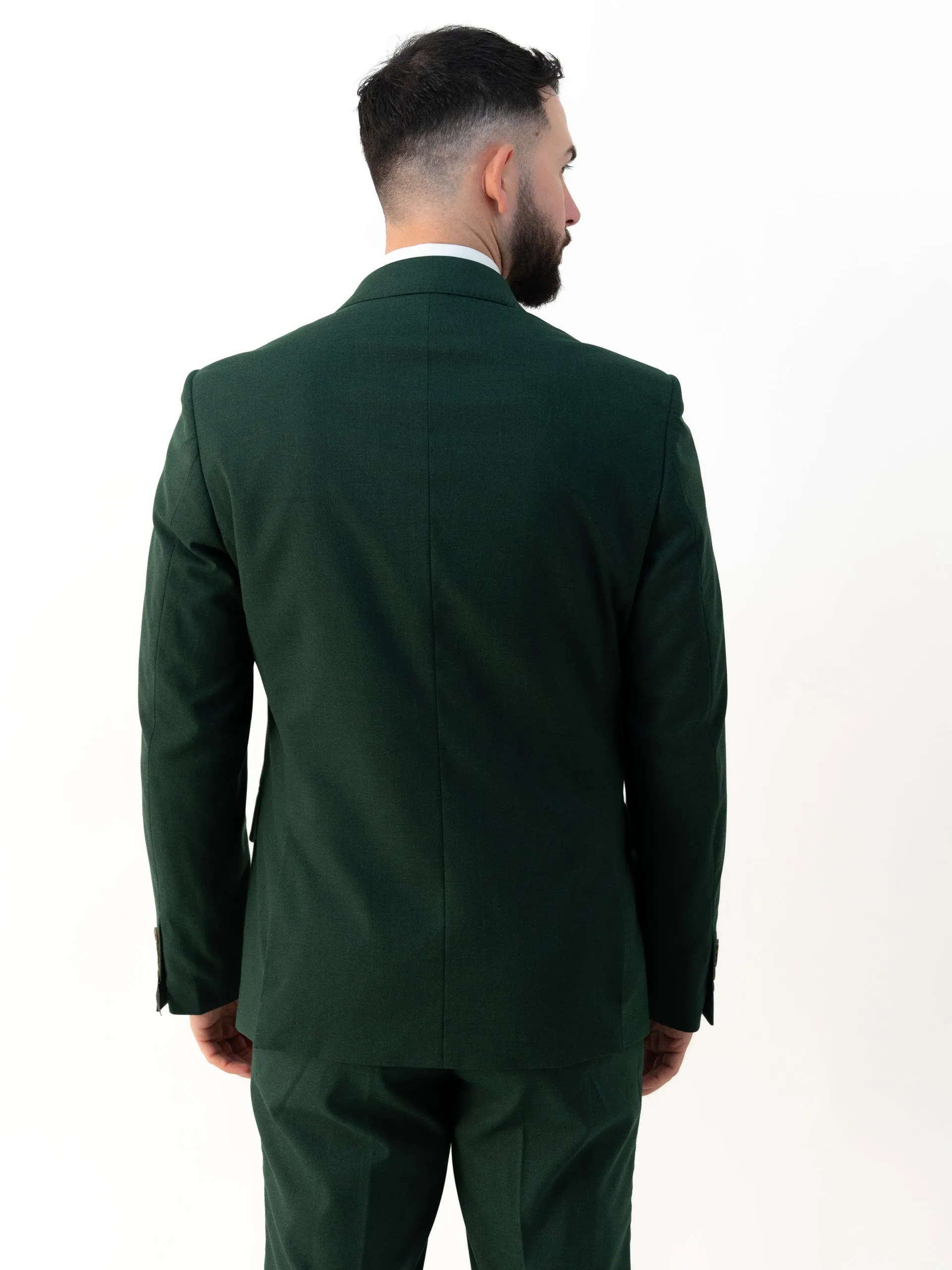 Issa Emerald Double Breasted Two Piece Suit