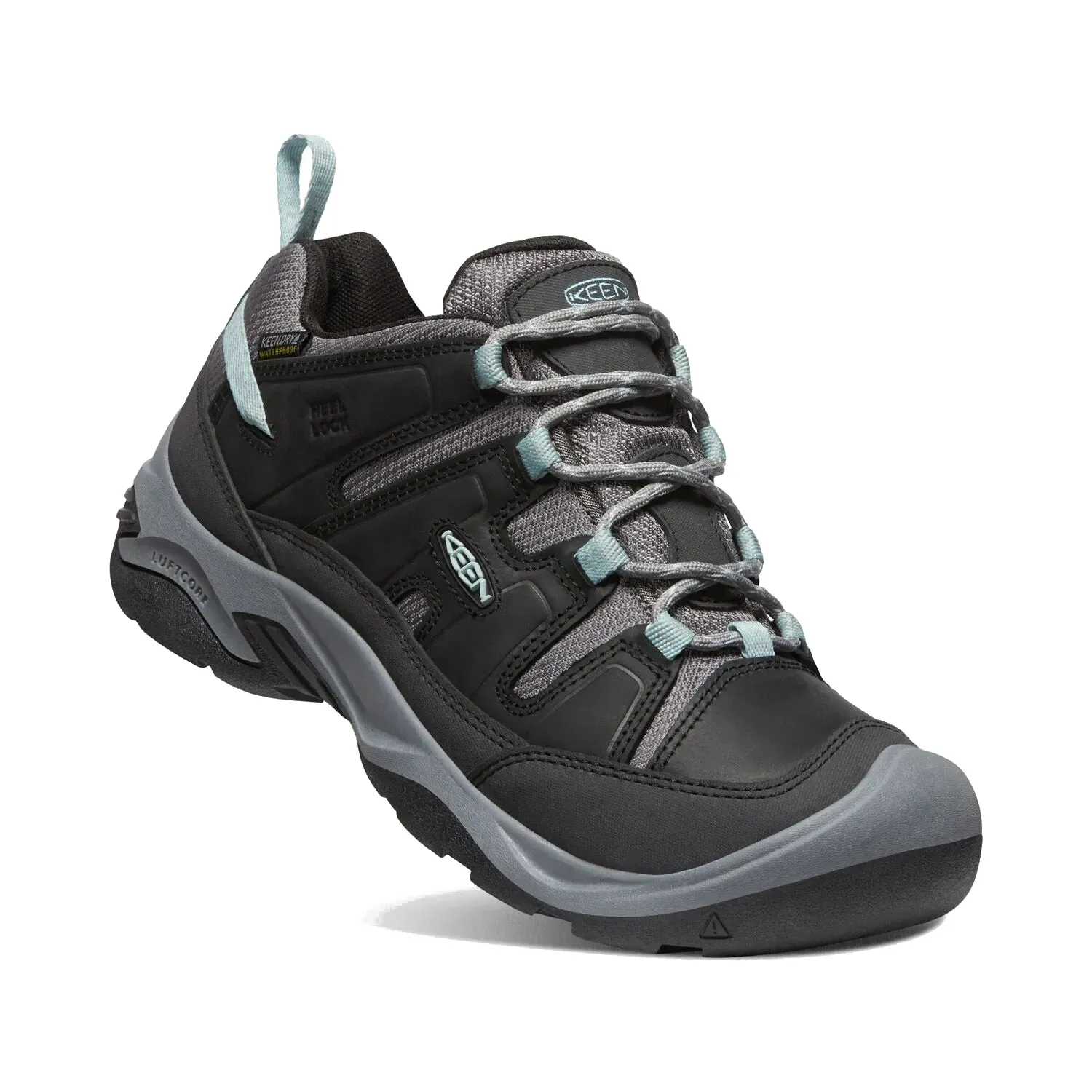 Keen Women's Circadia Waterproof Boot - Black/Cloud Blue