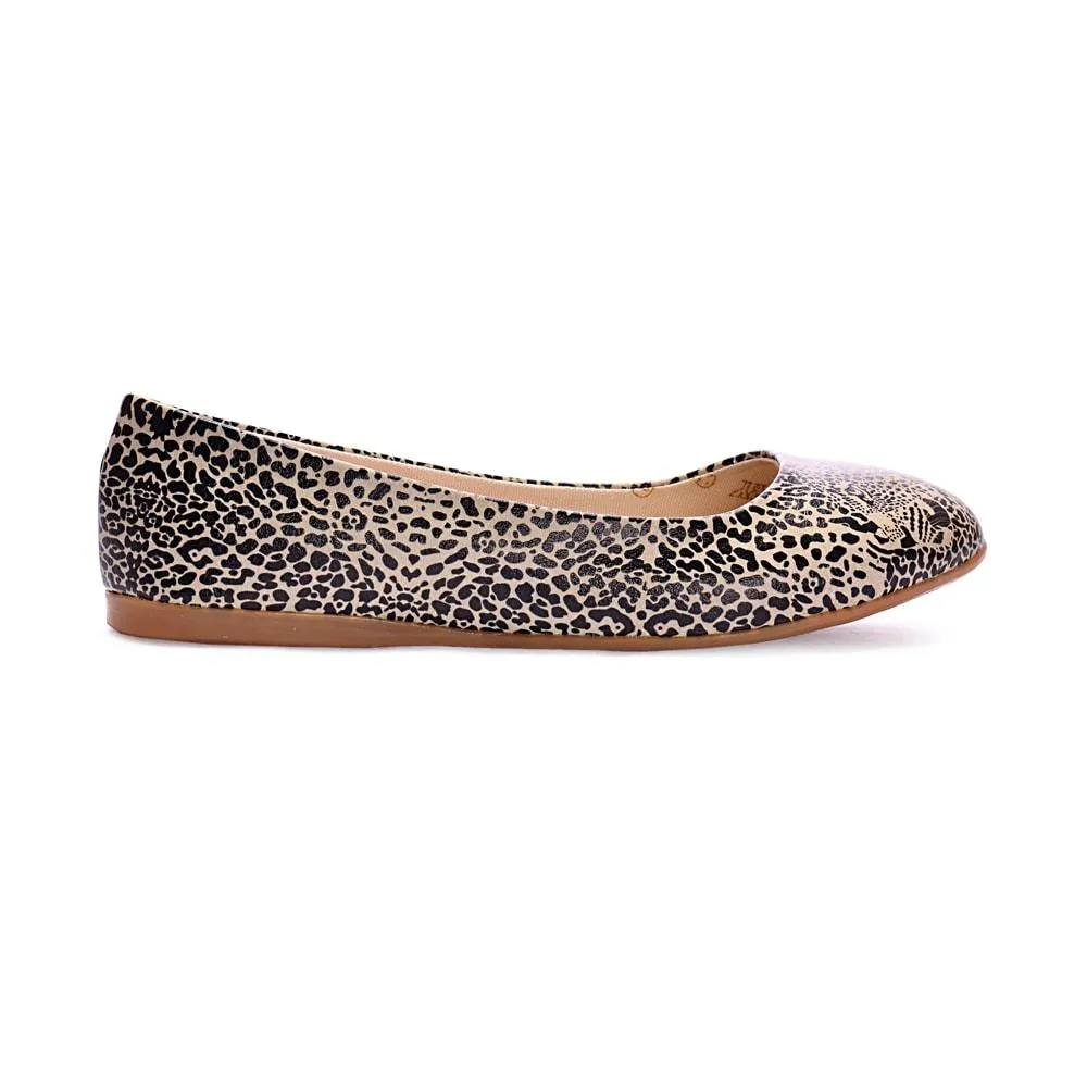 Leopard Look Ballerinas Shoes 1089