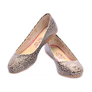 Leopard Look Ballerinas Shoes 1089