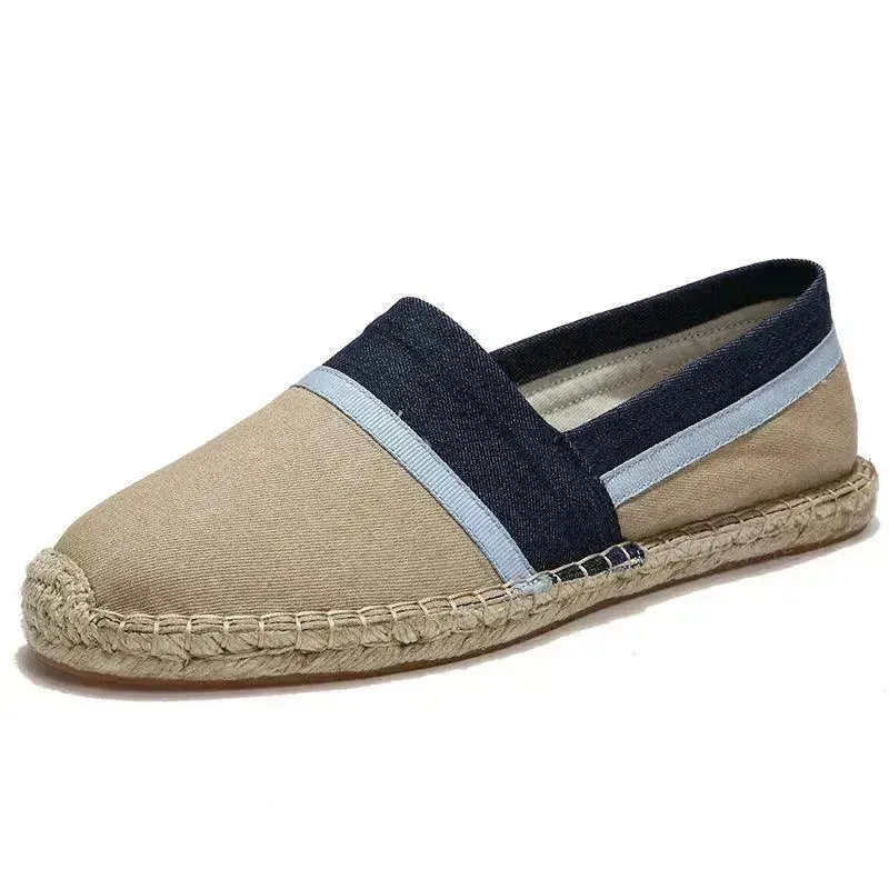 Men's Shoes Casual Shoes Straw Shoes Canvas Shoes