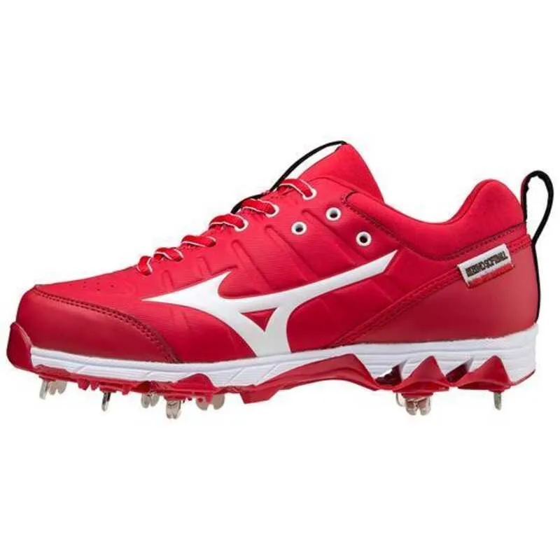 Mizuno Women's 9-Spike Swift 7 320638.1000 Low Metal Baseball Cleats