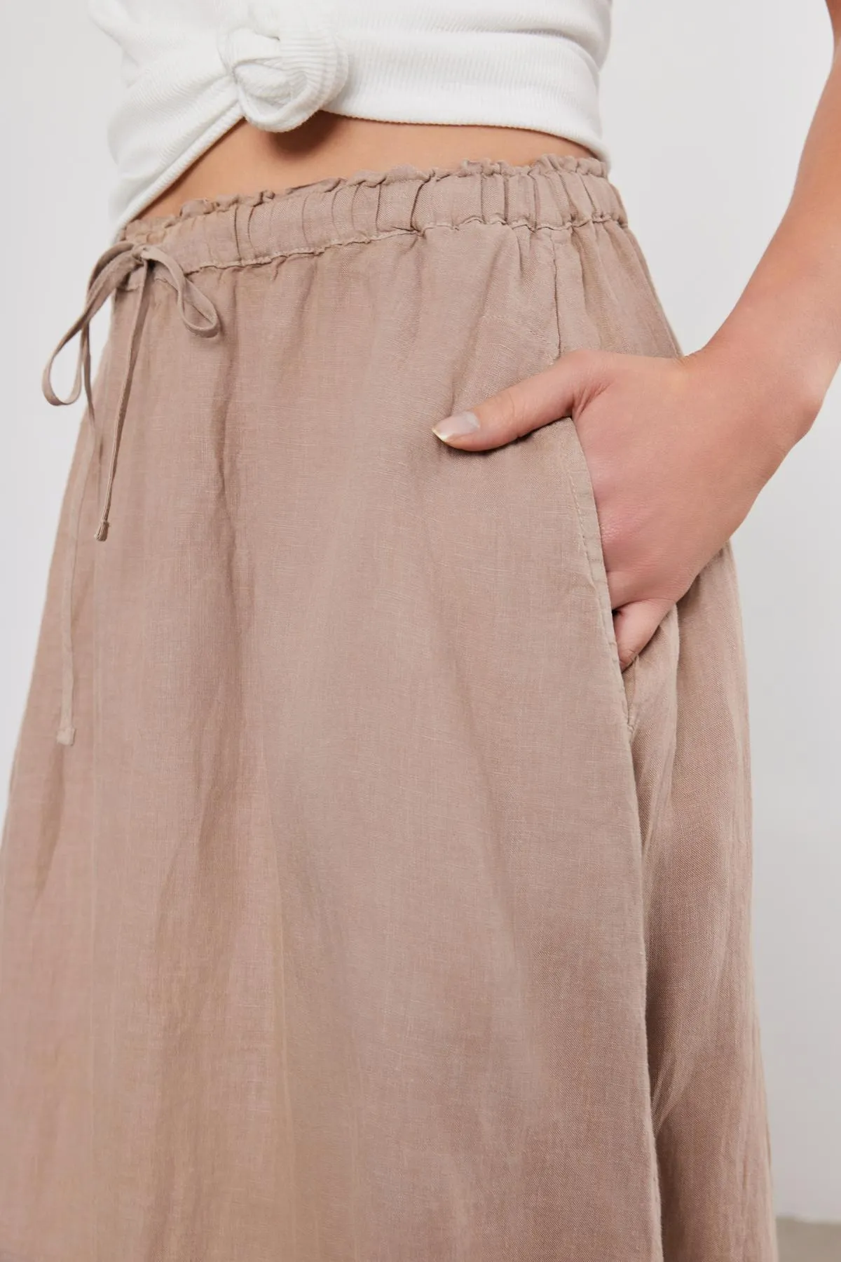 NEMY LINEN SKIRT