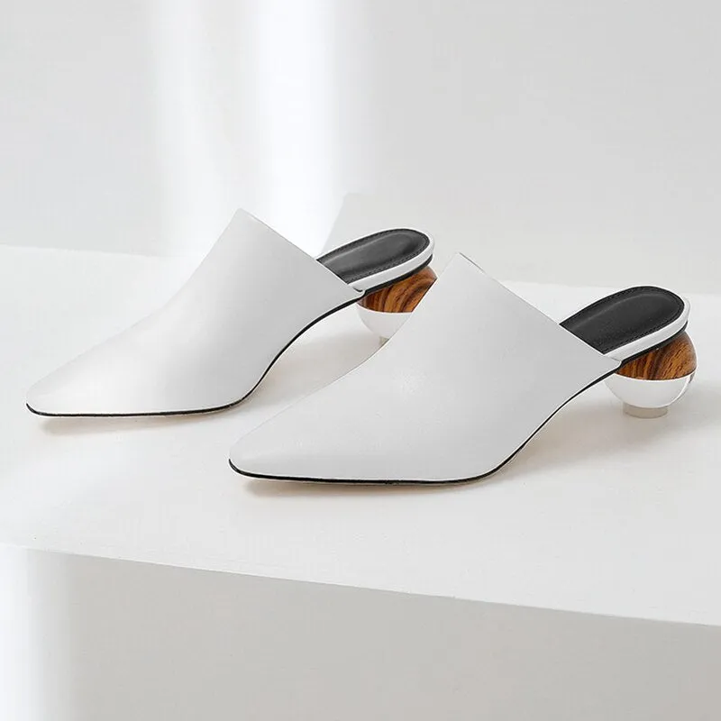 Pre Order:  Round Heel Mule