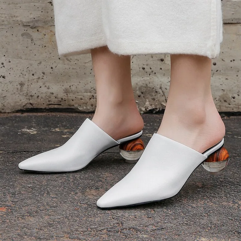 Pre Order:  Round Heel Mule