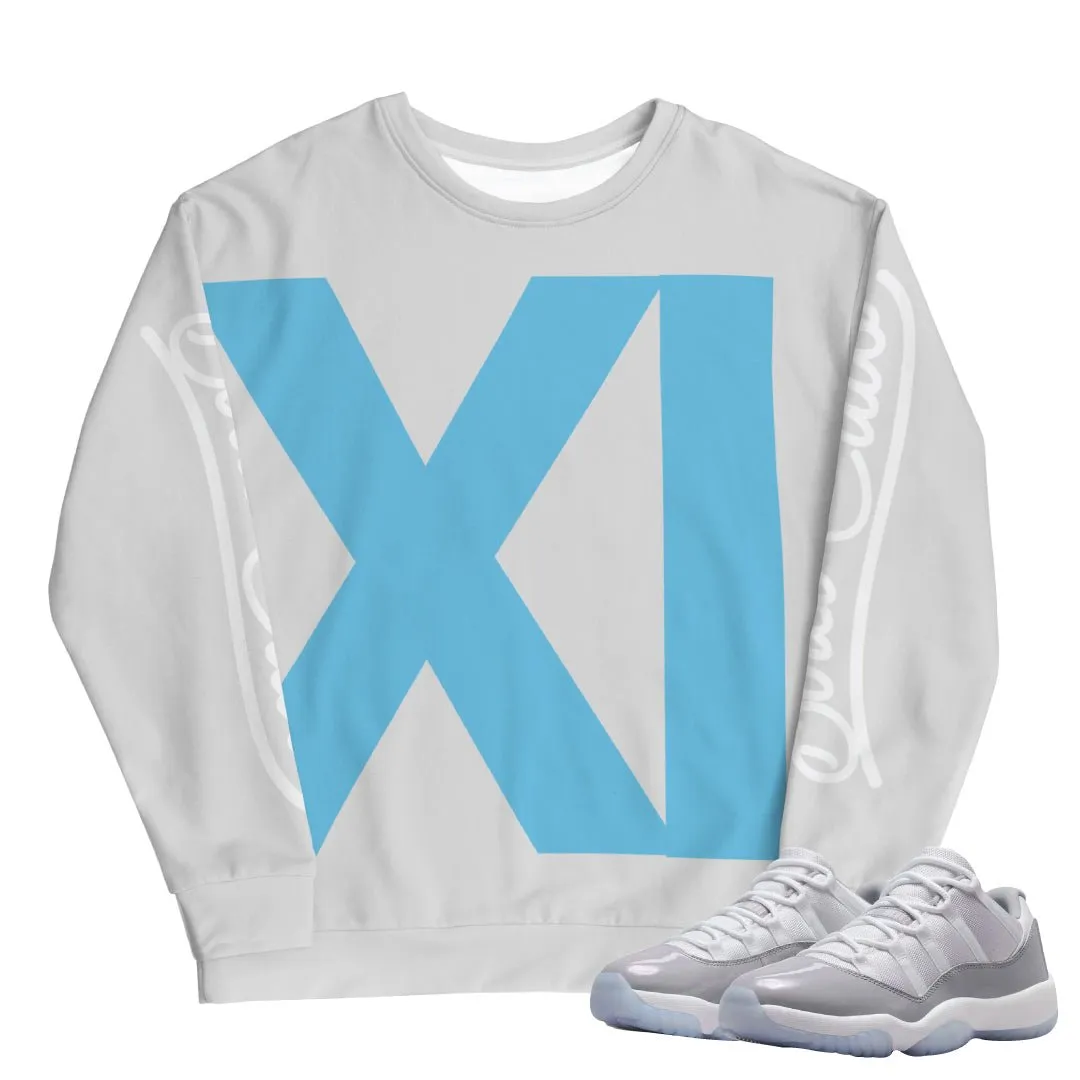 Retro 11 Low Cement Grey XI Sweatshirt