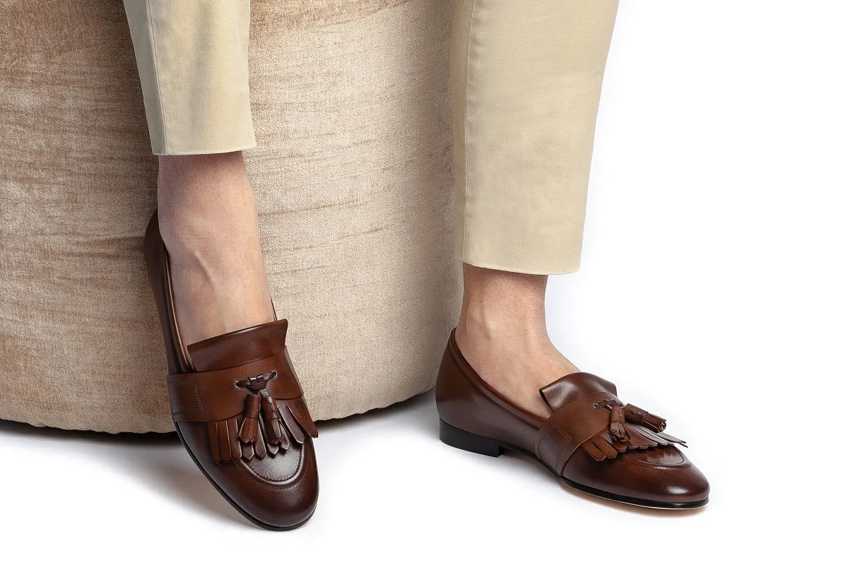 ROMEO TOLEDO COCOA LOAFERS