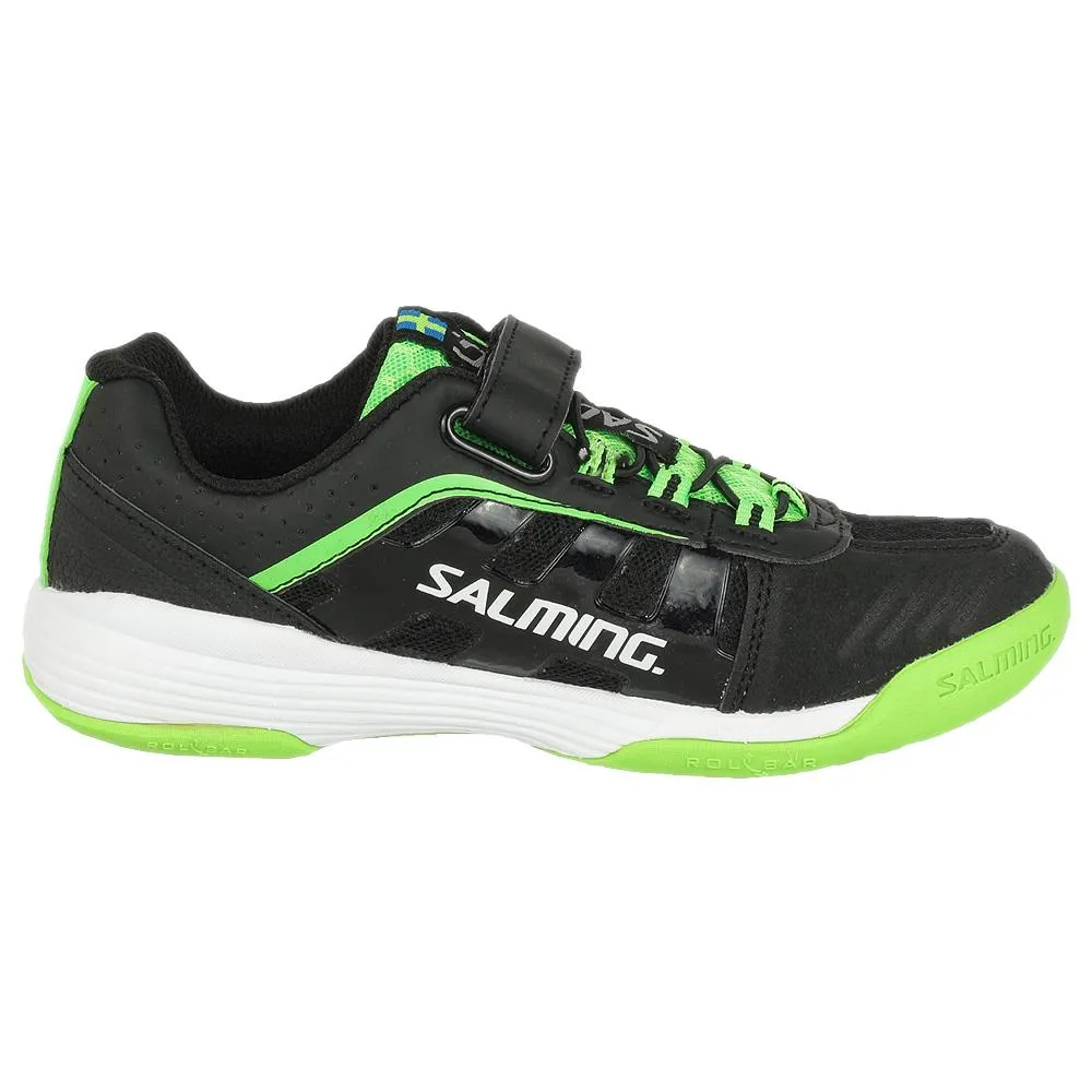 Salming Junior Adder - Black/Green