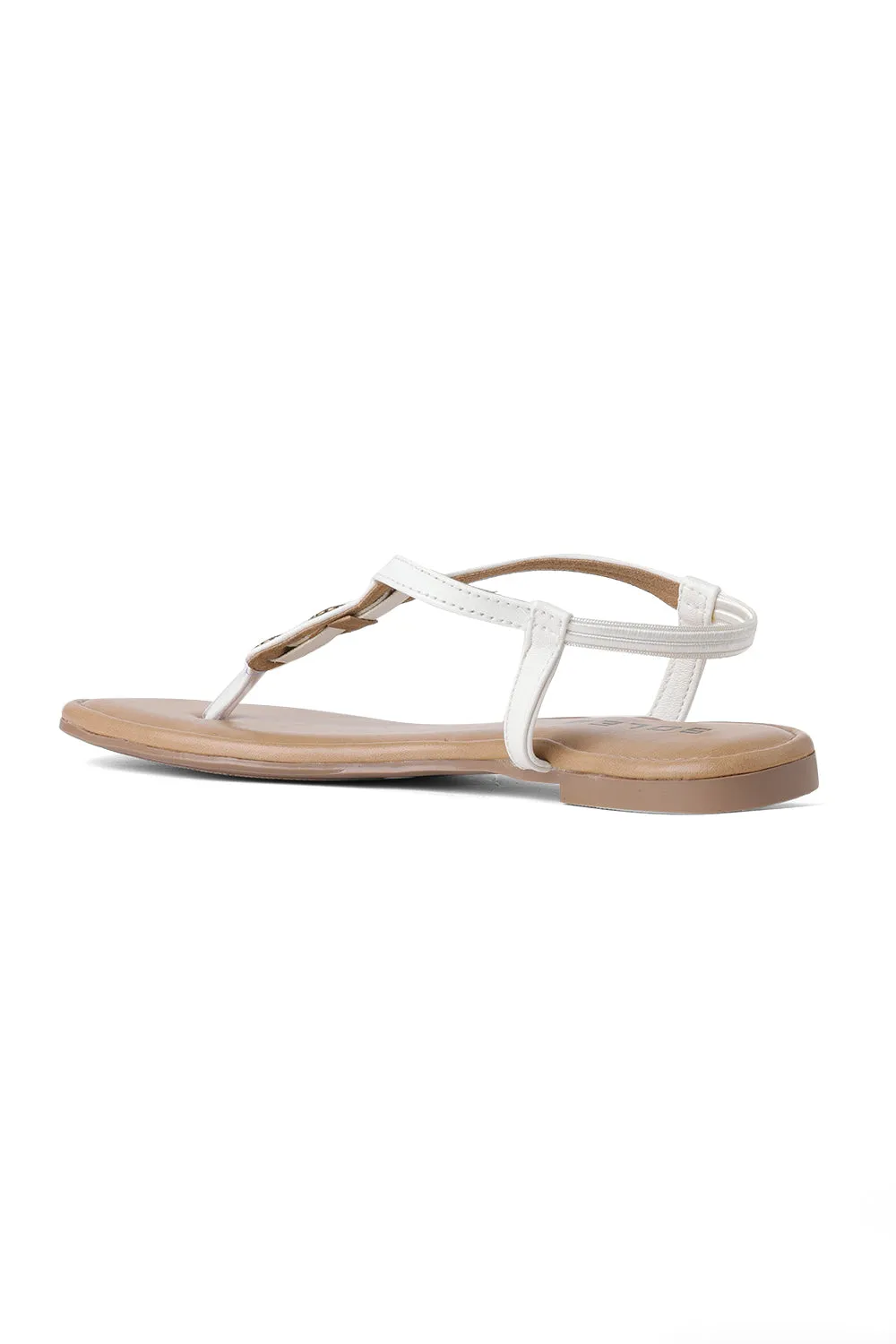 SOLES Thong Strap Coin Sandals