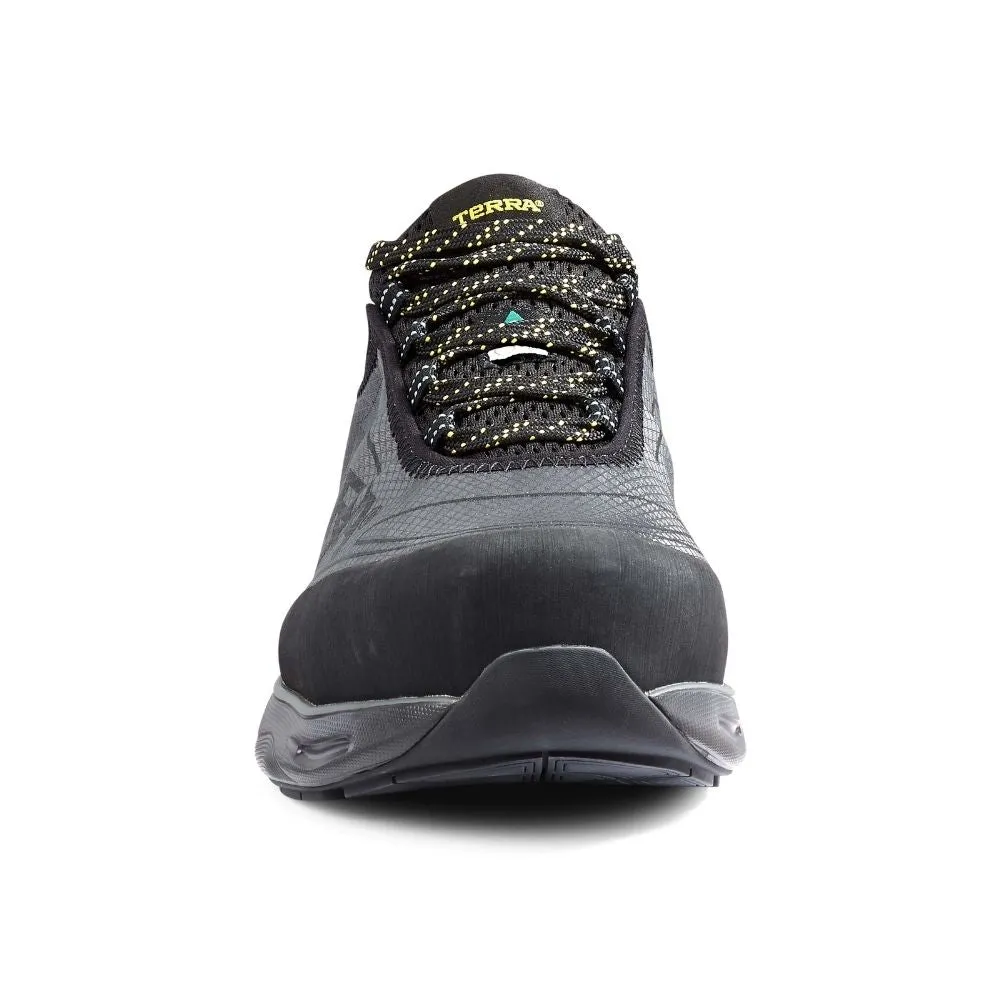 Terra Lites Unisex Composite Toe Athletic Safety Shoe TR0A4NRBBG - Black/Grey