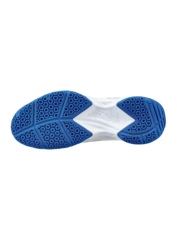 Yonex Power Cushion 37 Badminton Shoes (White/Blue)