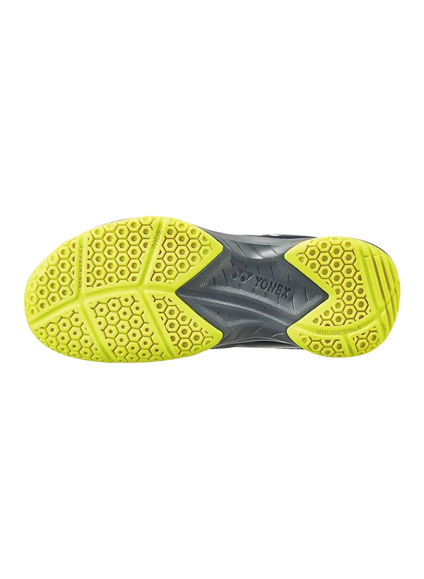 Yonex Power Cushion 37 Wide Badminton Shoes (Navy/Yellow)