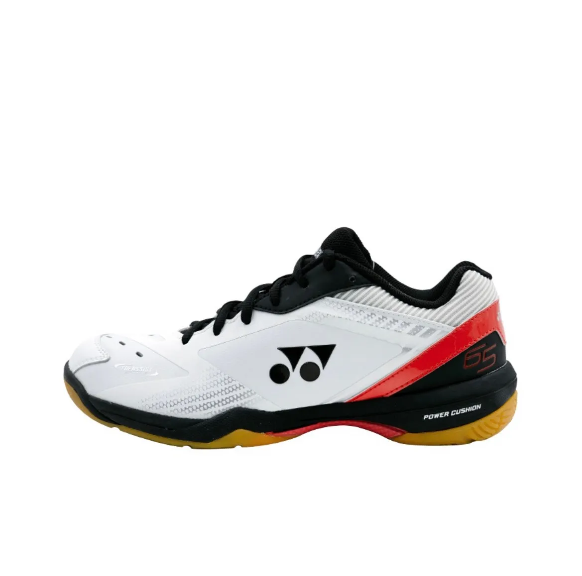 YONEX Power Cushion 65 Professional Badminton Shoes - White/Red