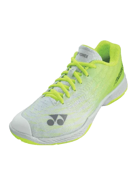 Yonex Power Cushion Aerus Z2 Wide Badminton Shoes (Gray/Yellow)